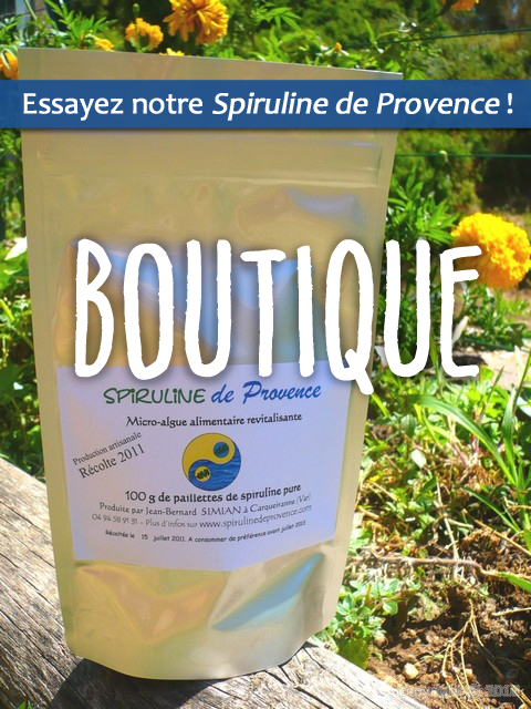 Spiruline de Provence Boutique